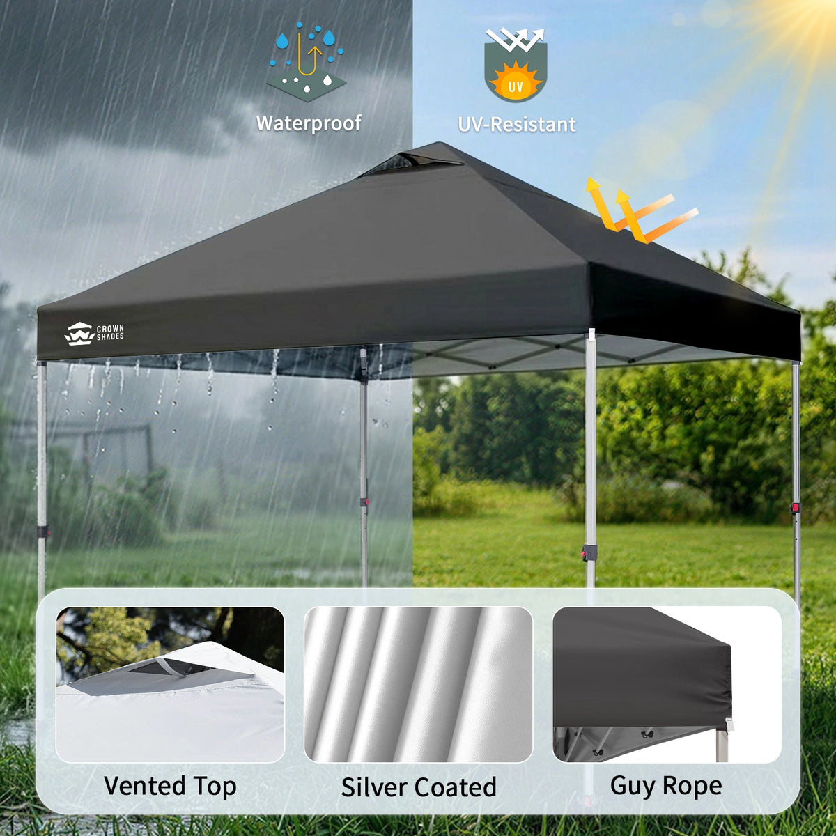 CenterLOK® 10' x 10' One-Push Canopy