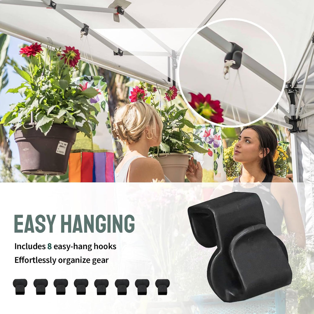 10x10 Commercial Pop Up Canopy & 4 Sidewalls