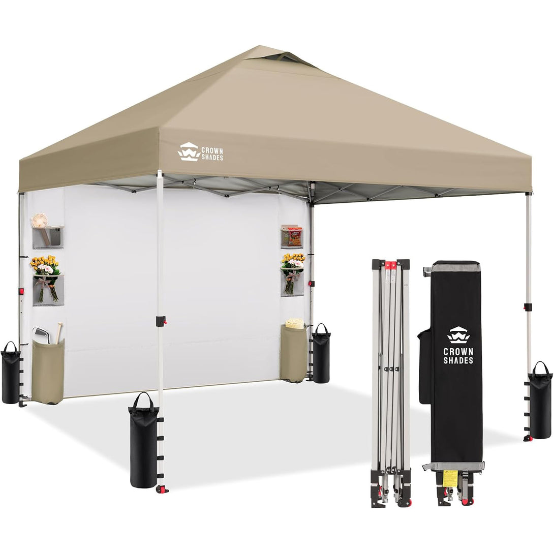 10x10 Pop Up Canopy & 1 Organizer Sidewall