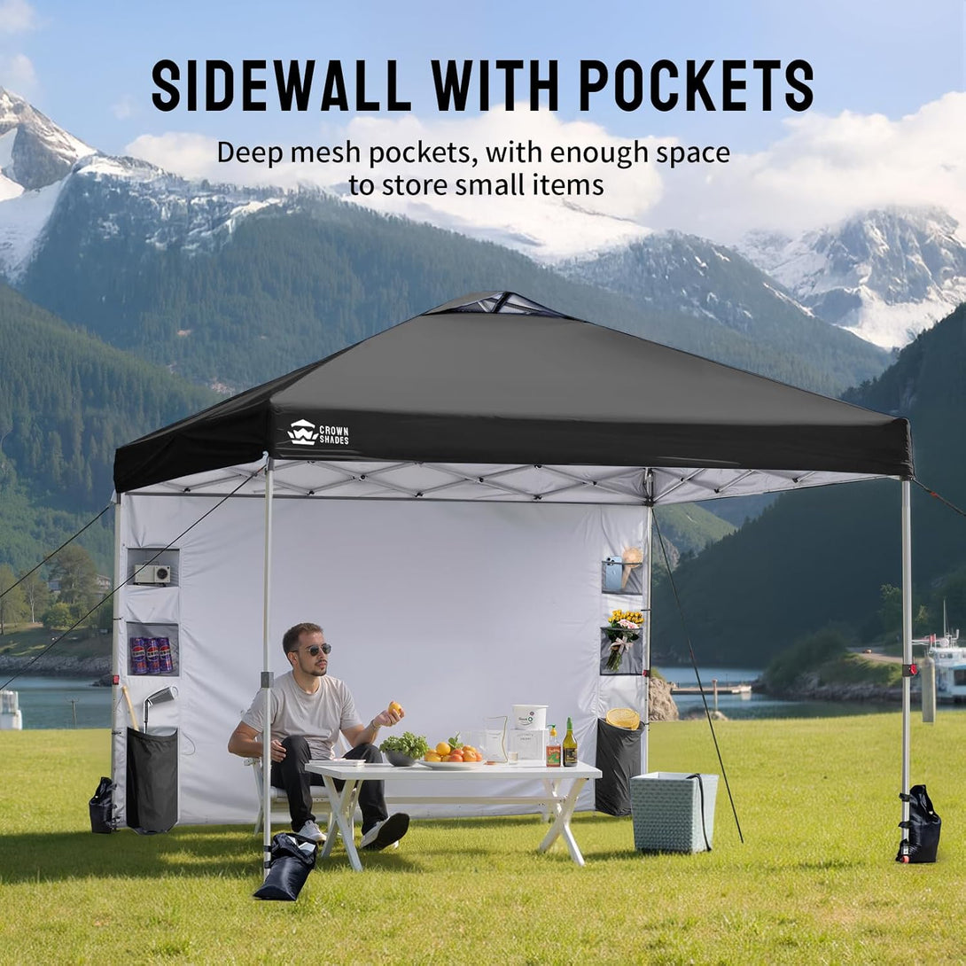 10x10 Pop Up Canopy & 1 Organizer Sidewall