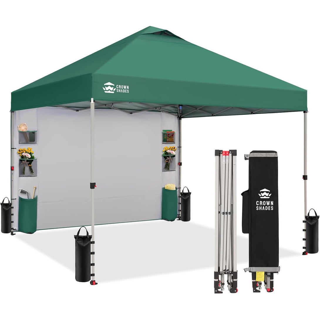 10x10 Pop Up Canopy & 1 Organizer Sidewall