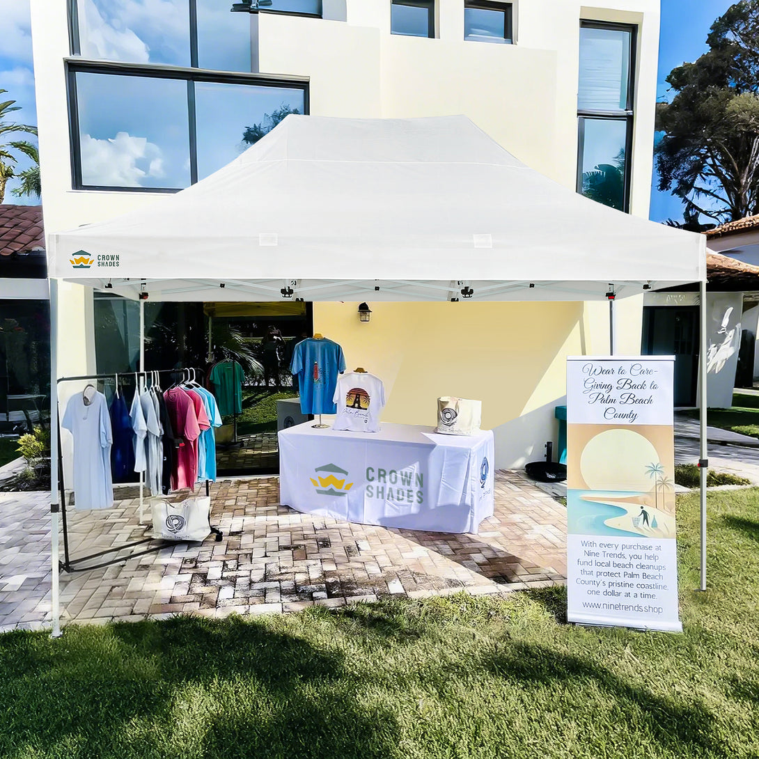 10x15 Commercial Pop Up Canopy Tent – Heavy-Duty Instant Shelter