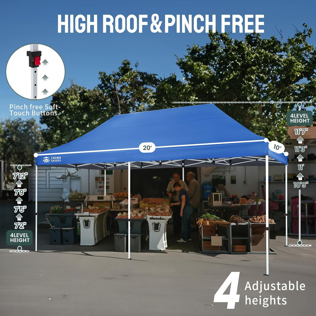 10x20 Commercial Pop Up Canopy