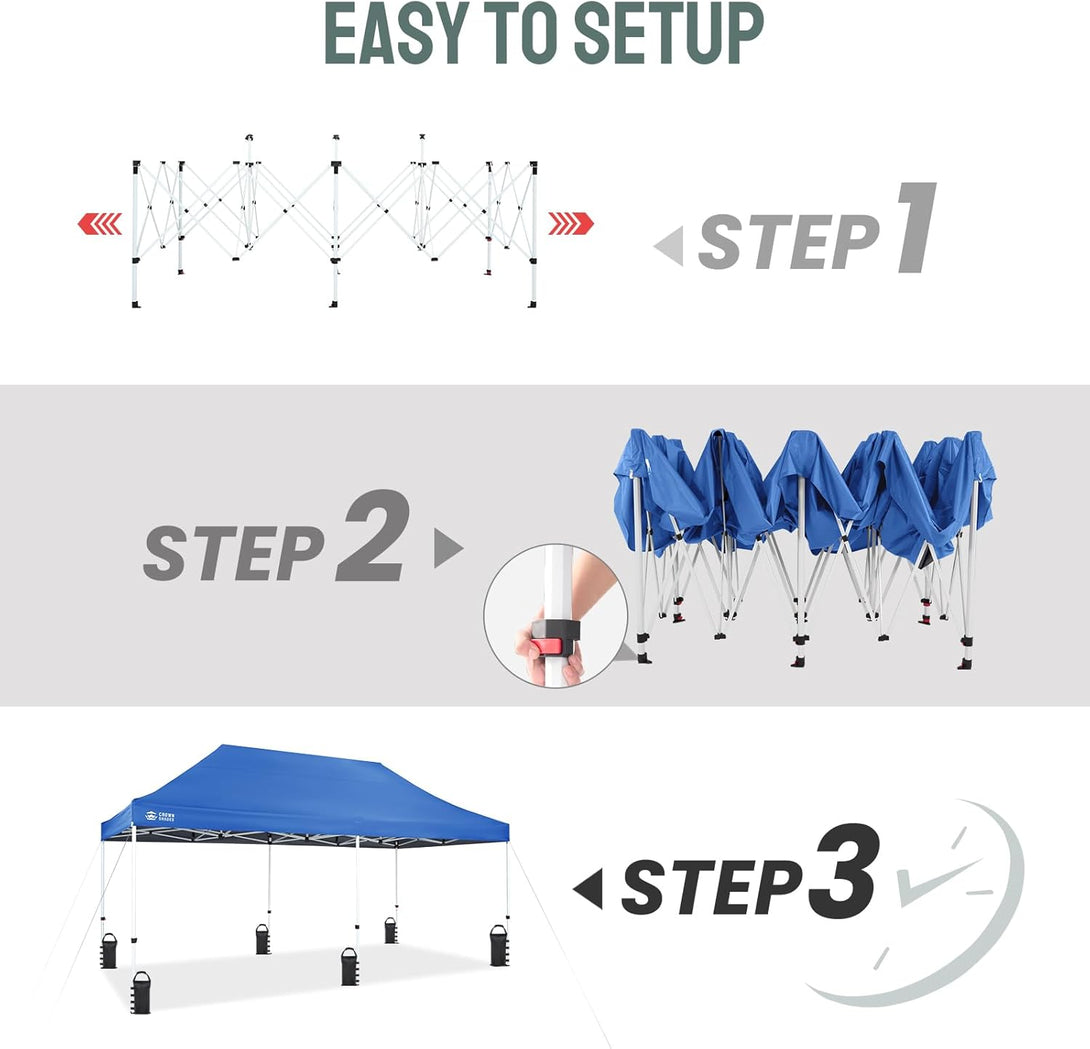 10x20 Commercial Pop Up Canopy