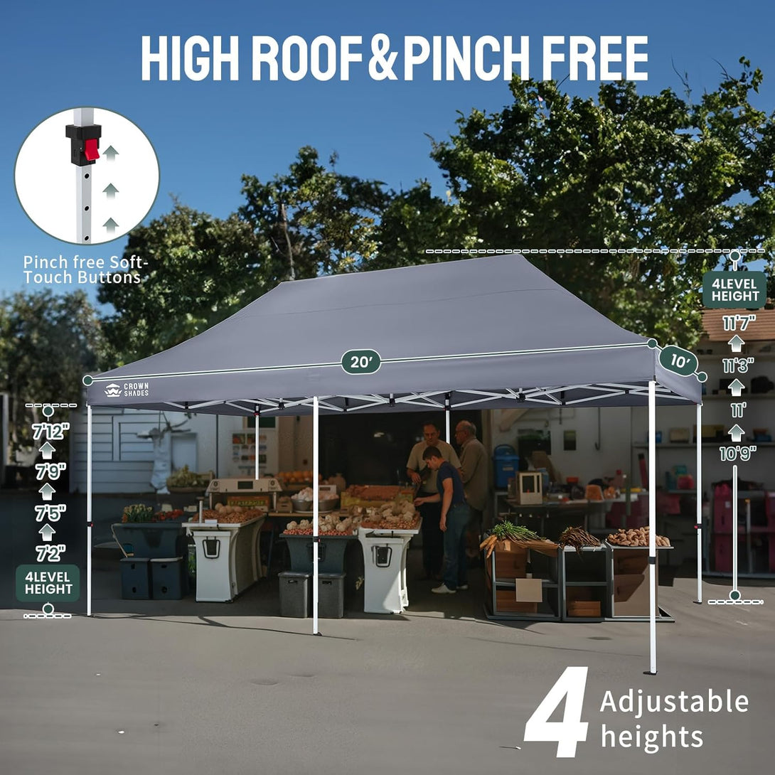 10x20 Commercial Pop Up Canopy
