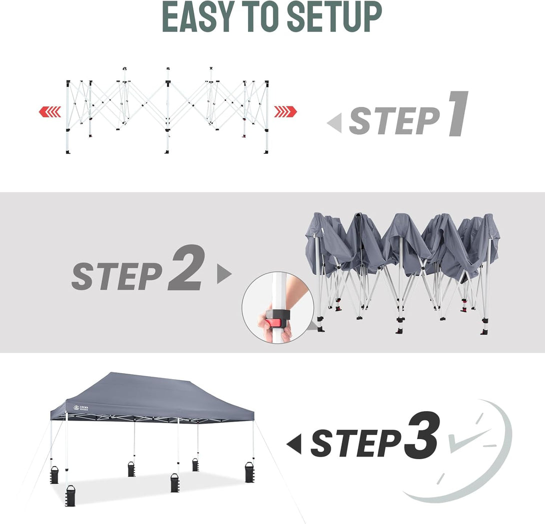 10x20 Commercial Pop Up Canopy