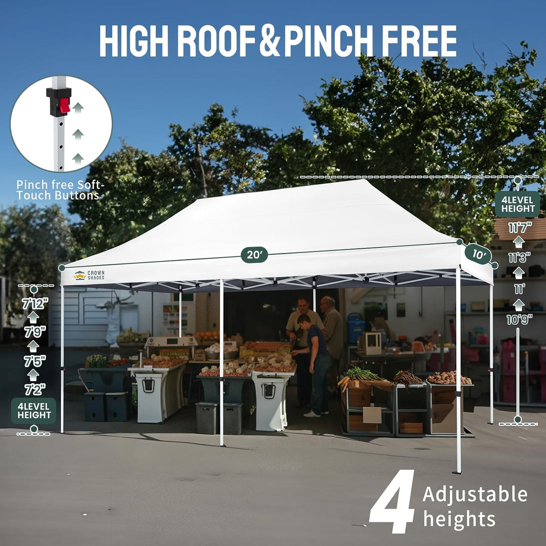 10x20 Commercial Pop Up Canopy