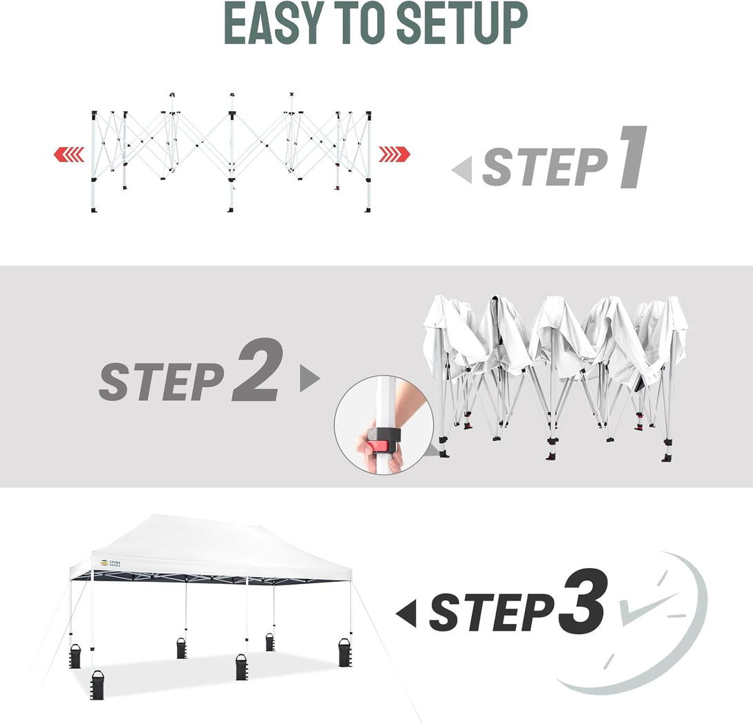 10x20 Commercial Pop Up Canopy