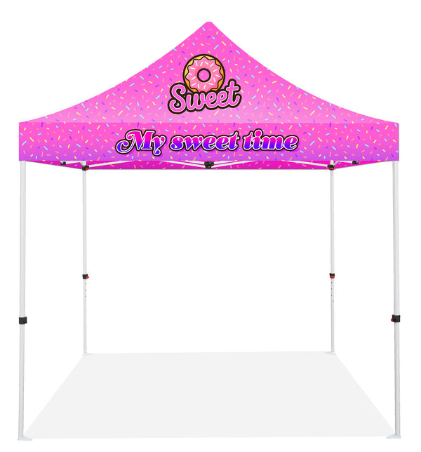 CROWN SHADES [M100-AA] 10x10 Custom Tent – Complete Set with Frame & Canopy