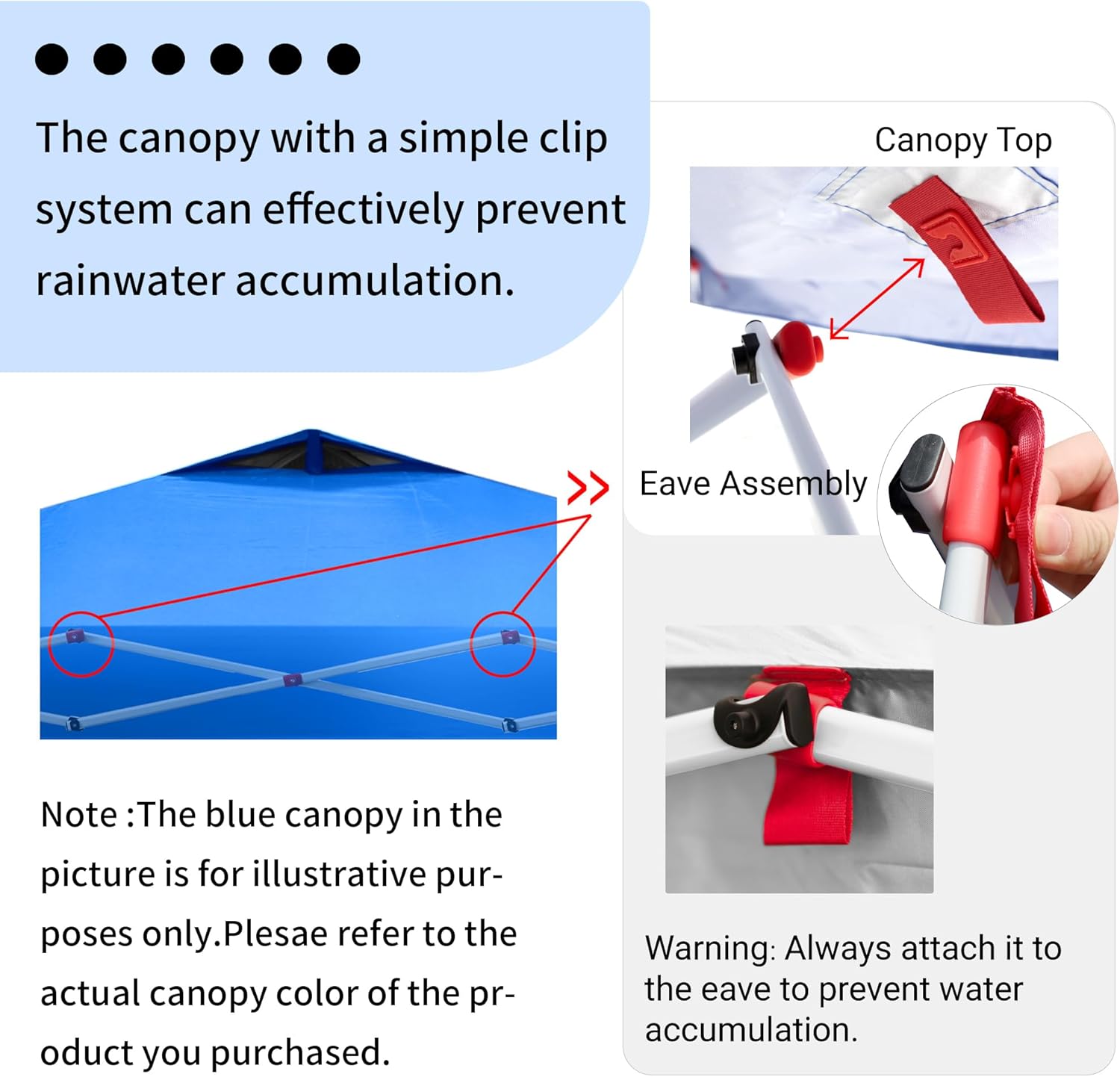 10x10 Canopy Replacement Top