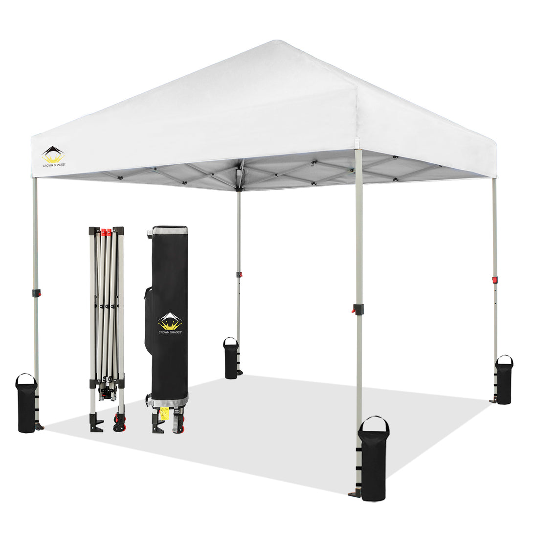 Canopée Recreational Centerlok 8x8 - Sto 'N Go, Revêtement Argenté, 150D - RS64F