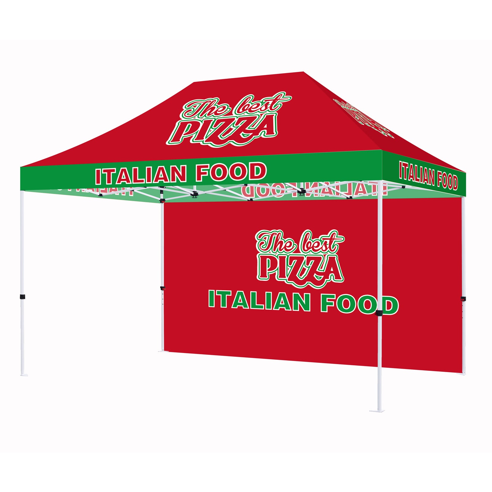 CROWN SHADES [M100SAL-CU] 10x10 Custom Tent – Complete Set with Frame & Canopy