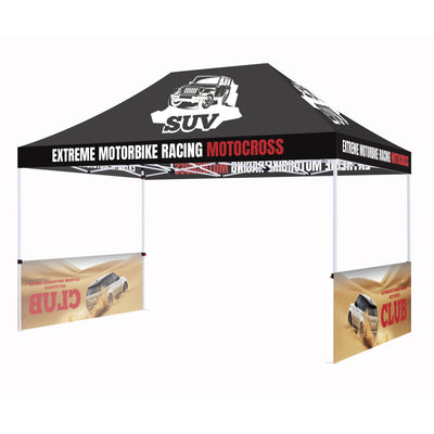 CROWN SHADES [M100SAL-CU] 10x10 Custom Tent – Complete Set with Frame & Canopy