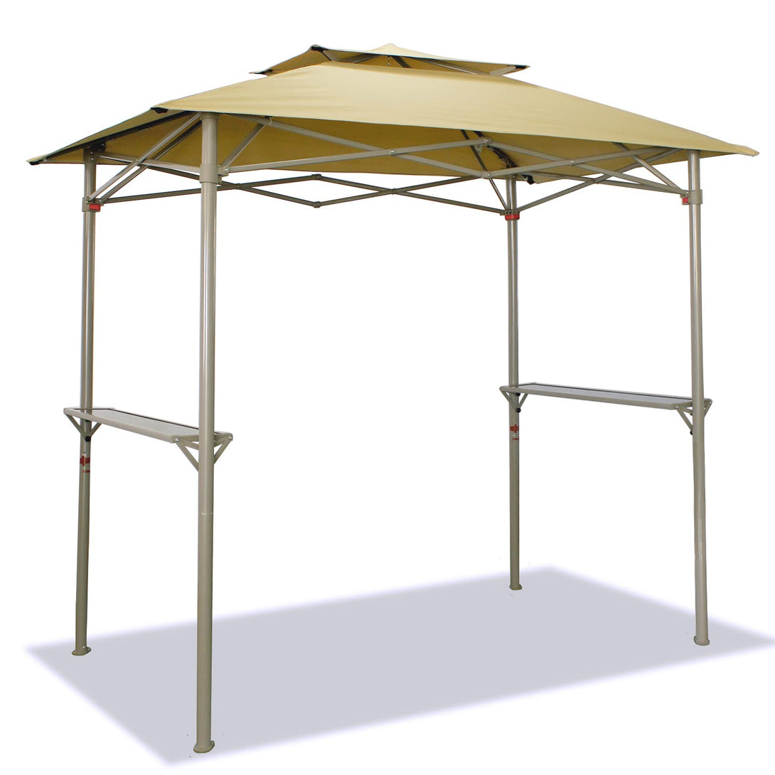 CROWN SHADES 8x5 Grill Gazebo - Auvent BBQ Pop-Up