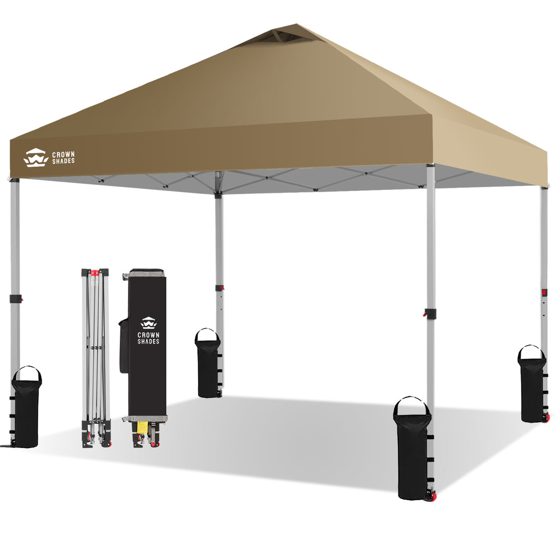 Tente pliante 10x10 - Installation en une seule pression