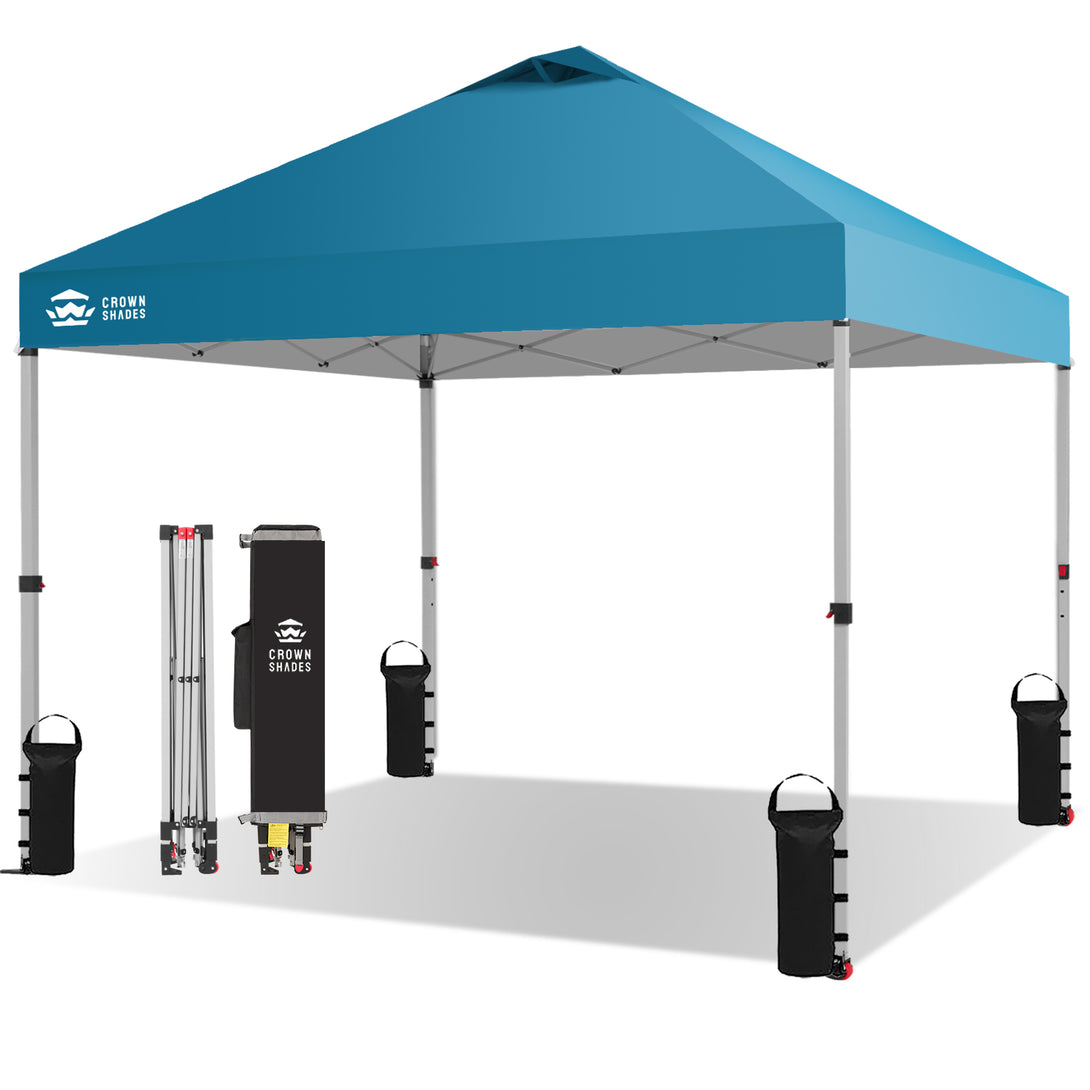 Tente pliante 10x10 - Installation en une seule pression