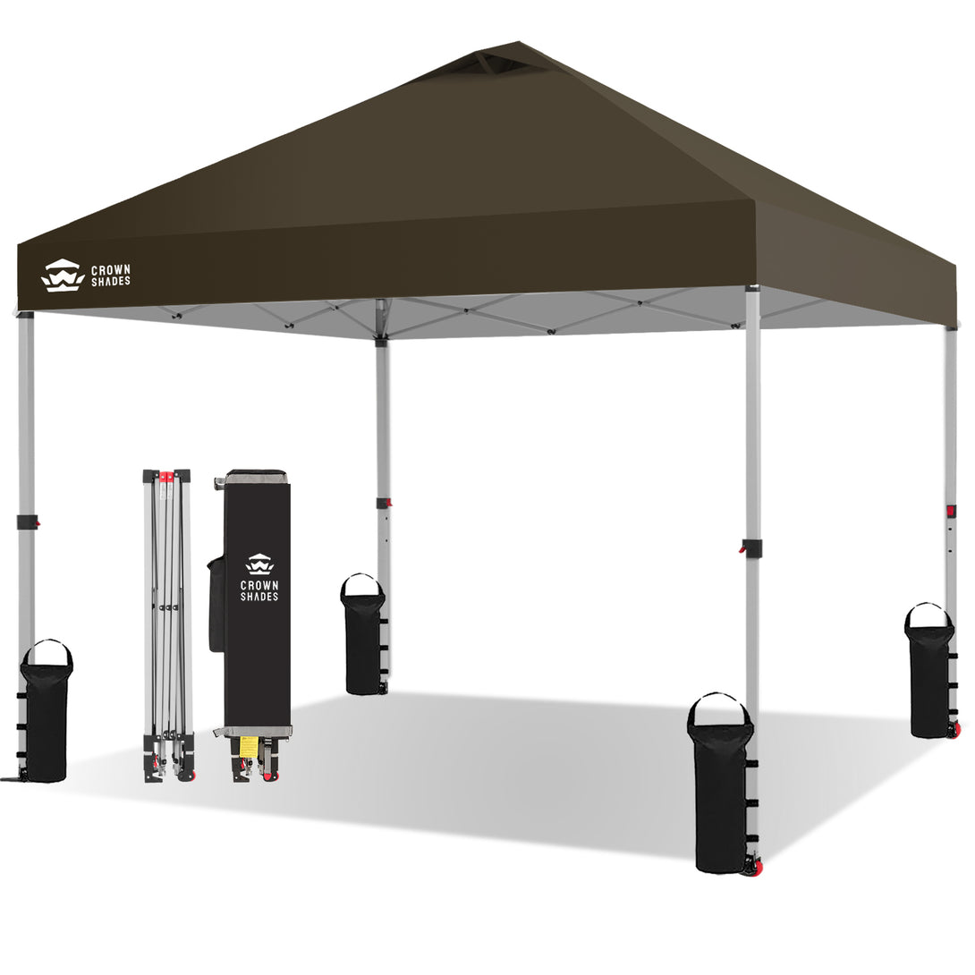 Tente pliante 10x10 - Installation en une seule pression