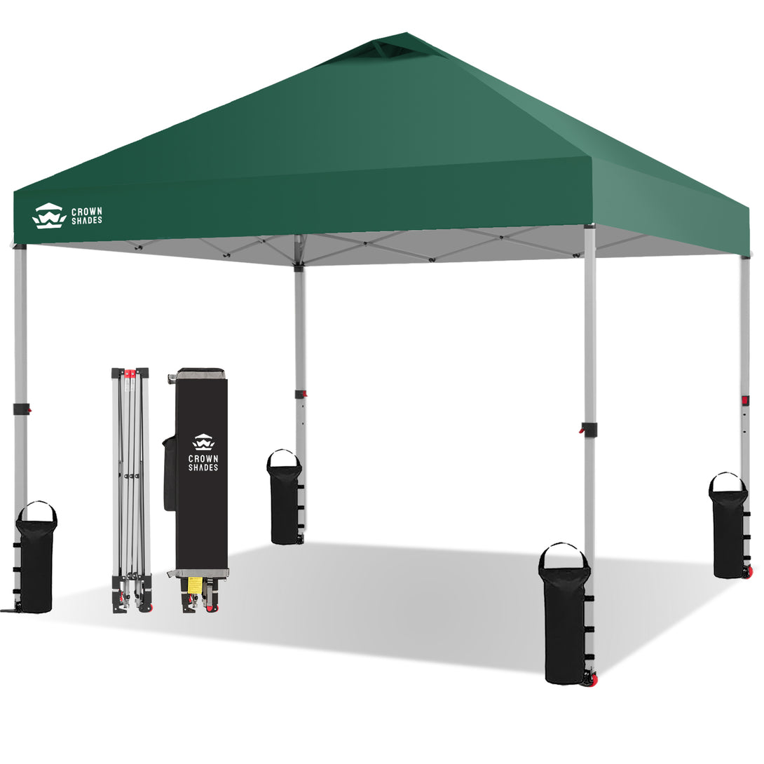 Tente pliante 10x10 - Installation en une seule pression