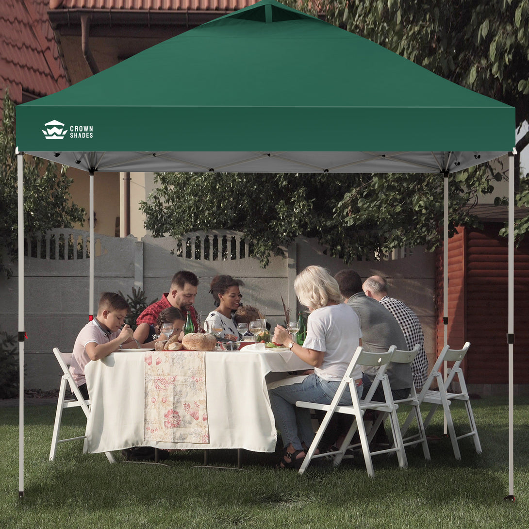 Tente pliante 10x10 - Installation en une seule pression