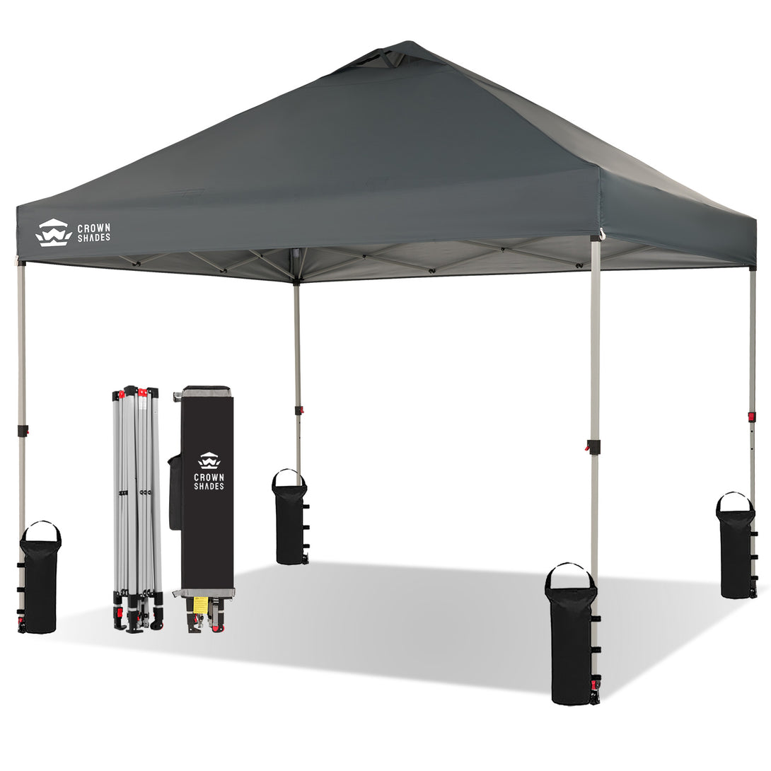 Tente pliante 10x10 - Installation en une seule pression