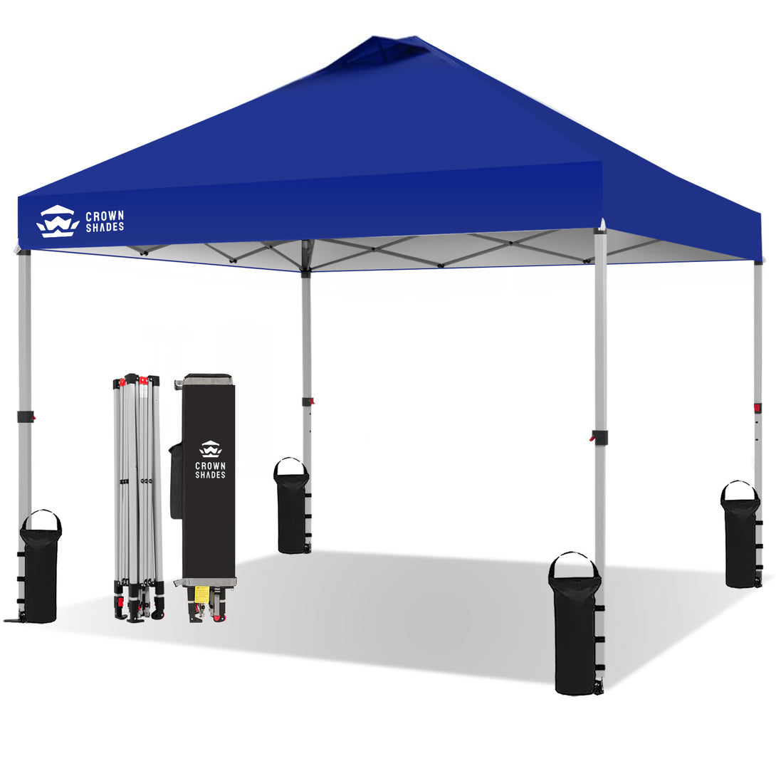Tente pliante 10x10 - Installation en une seule pression