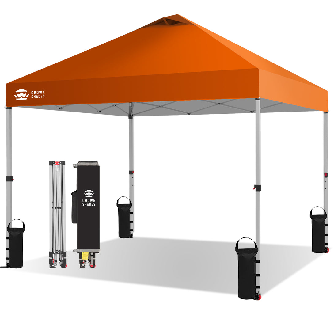 Tente pliante 10x10 - Installation en une seule pression