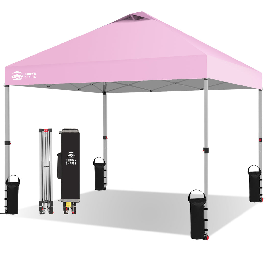 Tente pliante 10x10 - Installation en une seule pression