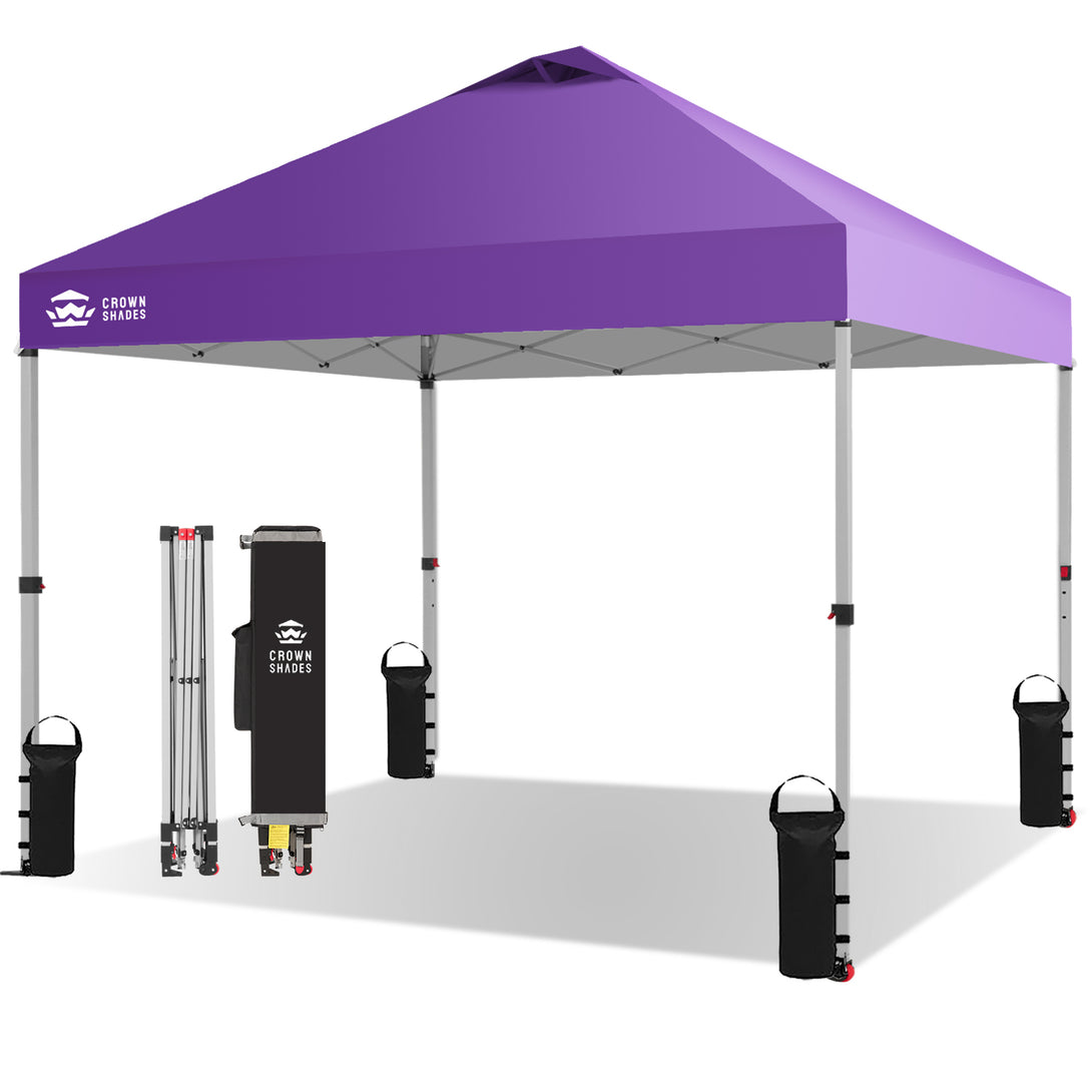 Tente pliante 10x10 - Installation en une seule pression