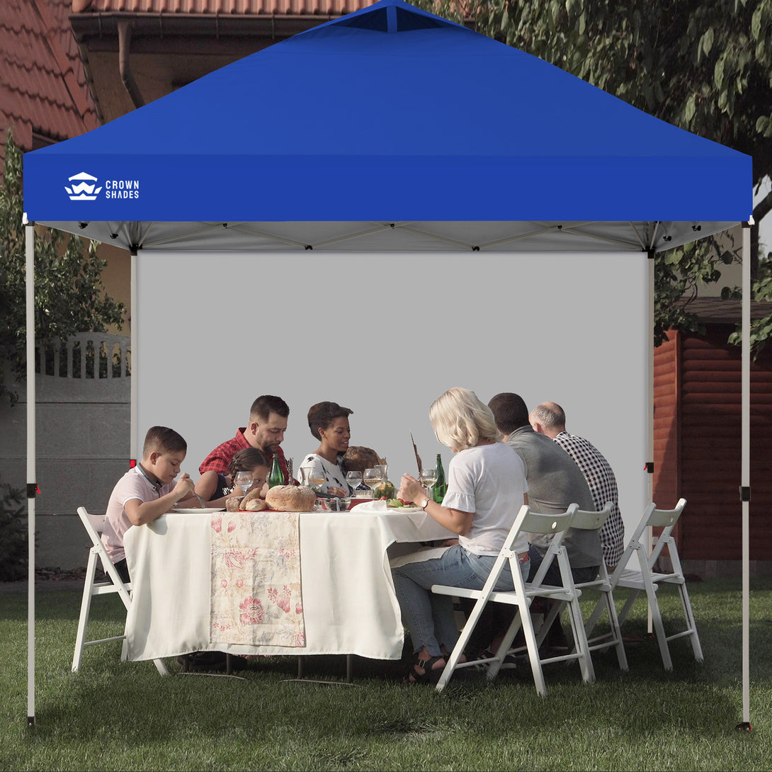 Tente pliante CenterLOK® 10x10 avec 1 paroi latérale
