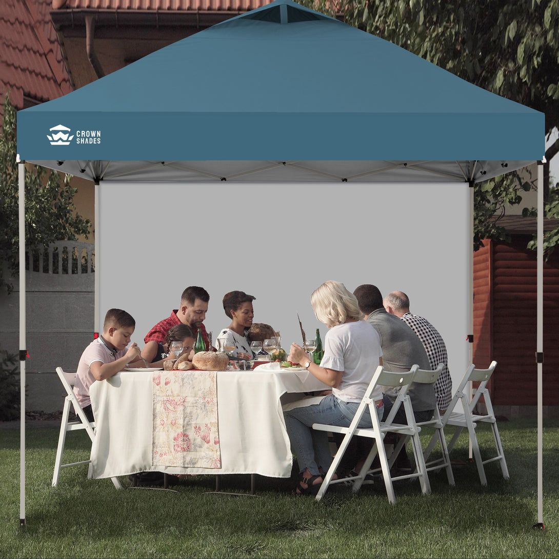 Tente pliante CenterLOK® 10x10 avec 1 paroi latérale