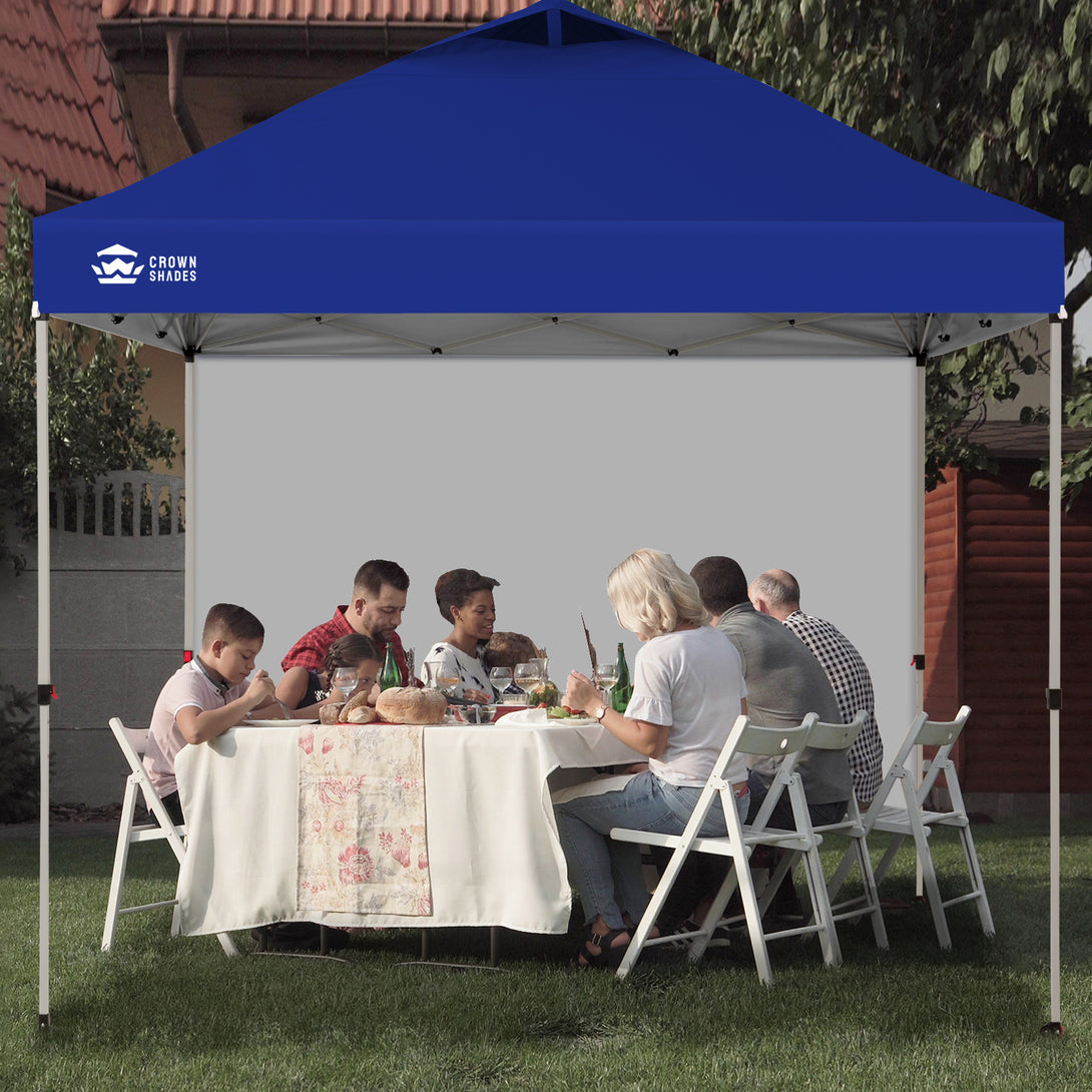 Tente pliante CenterLOK® 10x10 avec 1 paroi latérale