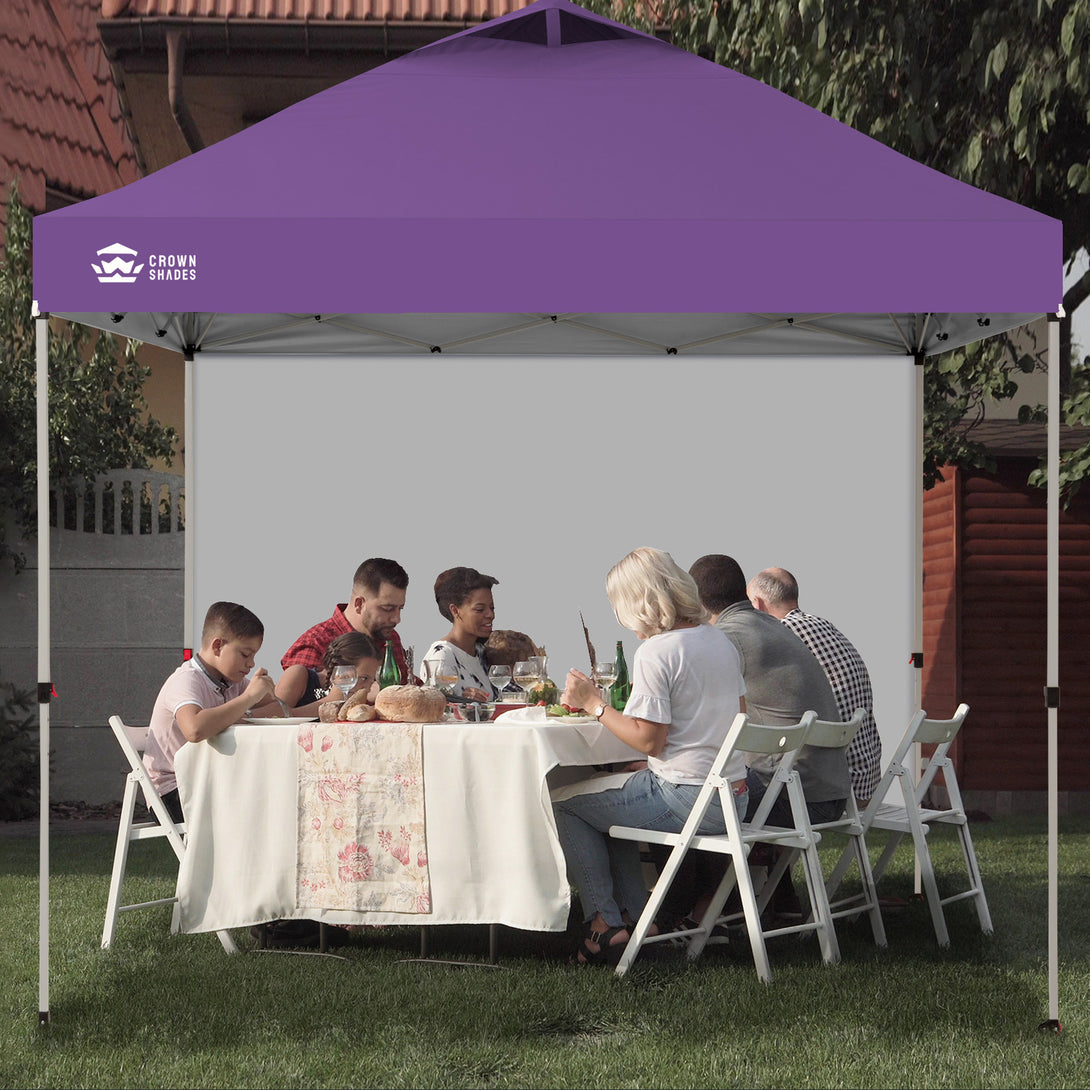 Tente pliante CenterLOK® 10x10 avec 1 paroi latérale