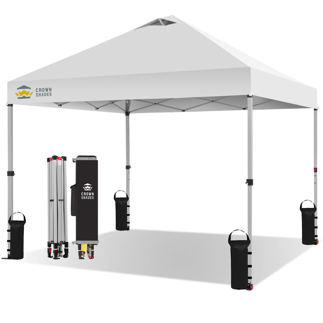 Tente pliante 10x10 - Installation en une seule pression