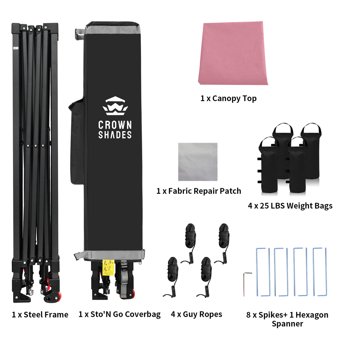 Tente pliante 10x10 - CentreLOK™ léger