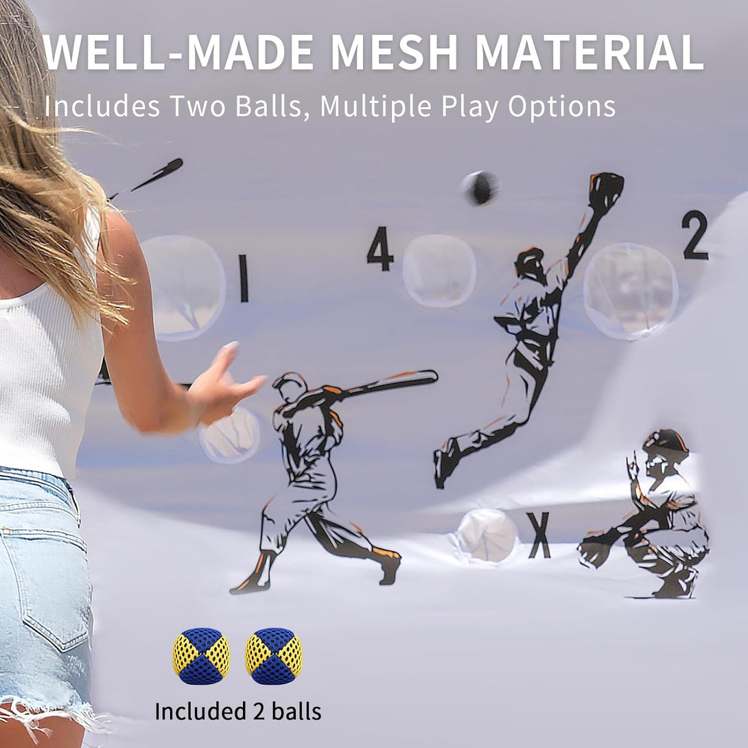 10x10 Accessory Game Wall & Balls - Universal Fitment - SGW