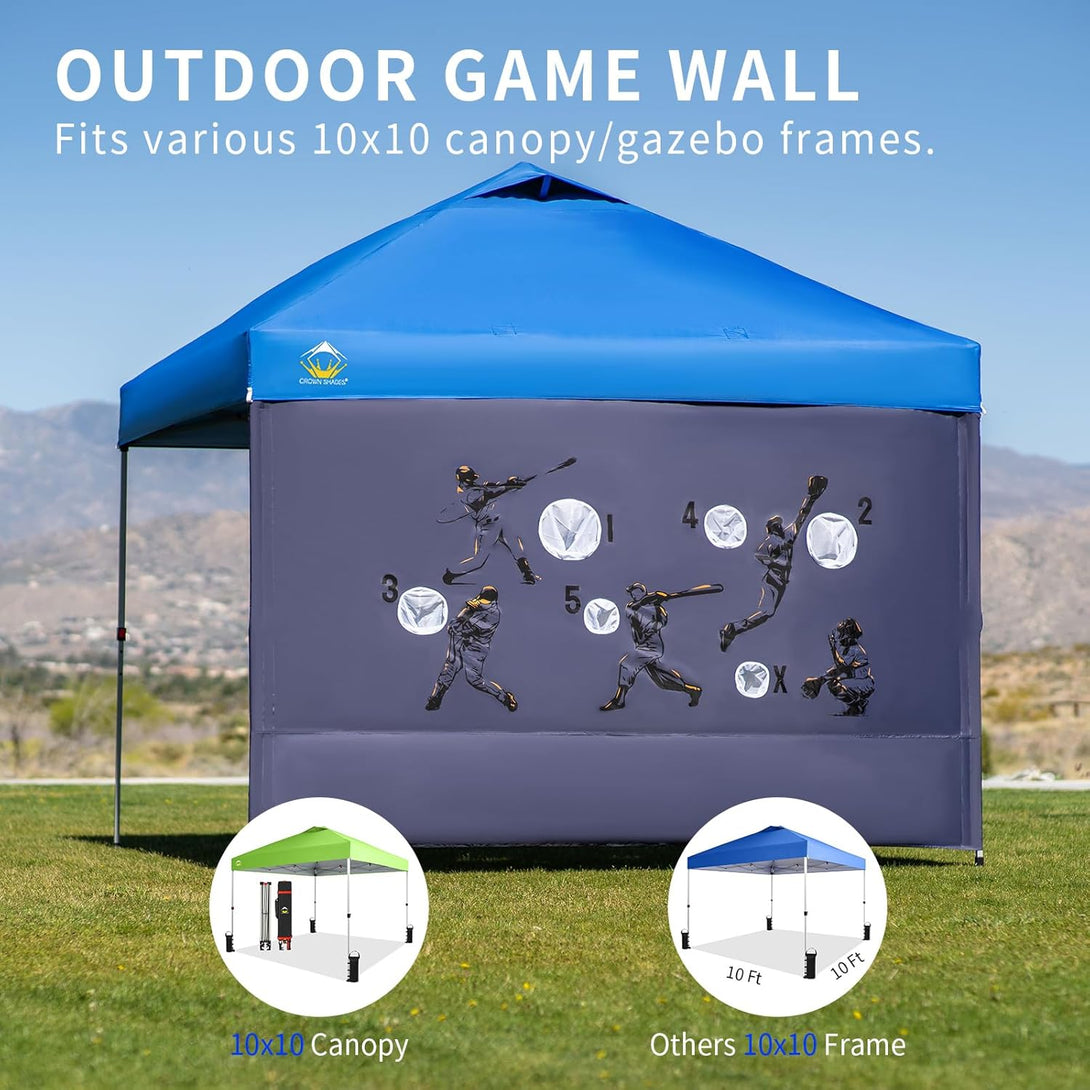 10x10 Accessory Game Wall & Balls - Universal Fitment - SGW