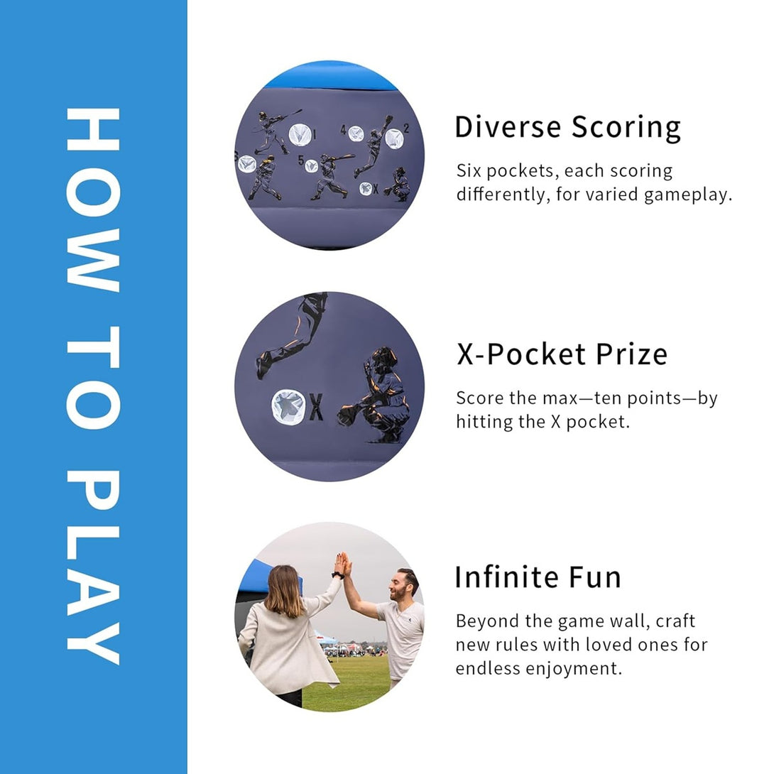 10x10 Accessory Game Wall & Balls - Universal Fitment - SGW