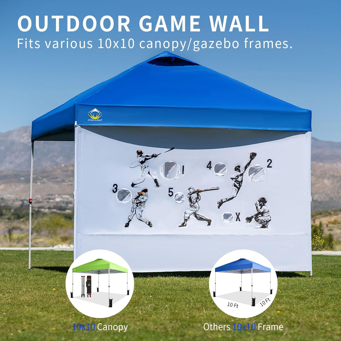 10x10 Accessory Game Wall & Balls - Universal Fitment - SGW