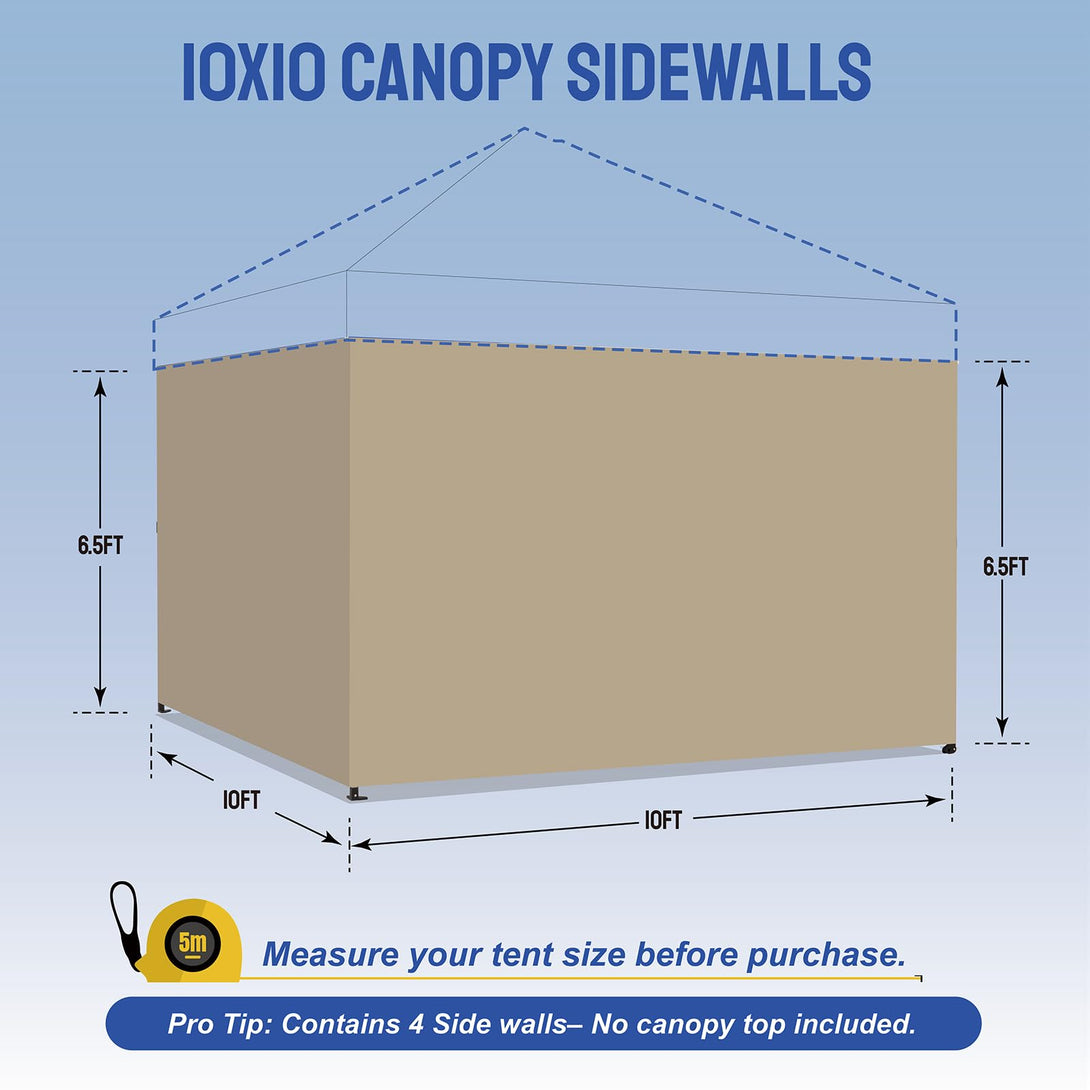 10x10 Canopy Sidewalls (4pck)