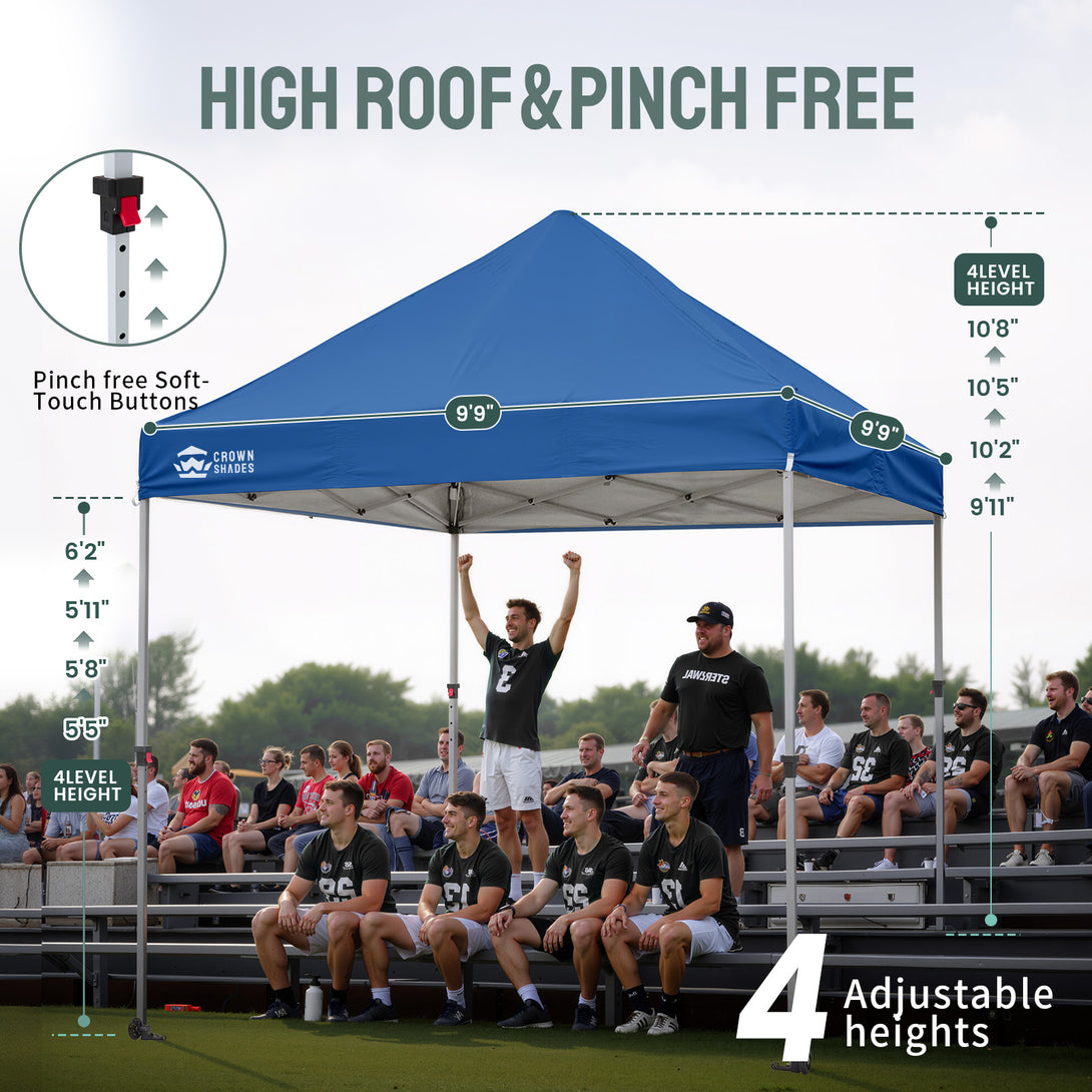10x10 Heavy Duty Canopy - Premium Commercial Use