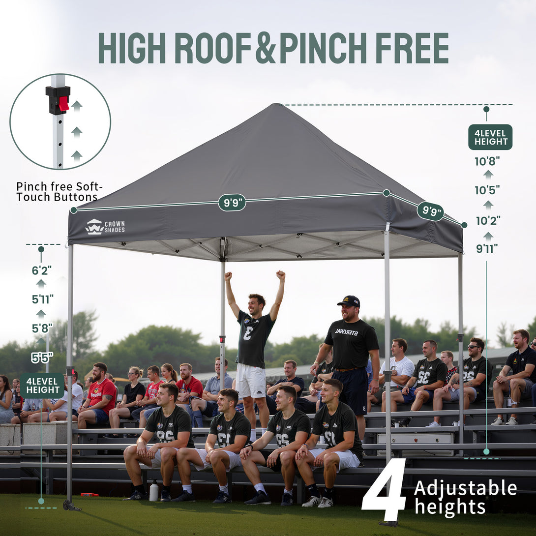10x10 Heavy Duty Canopy - Premium Commercial Use