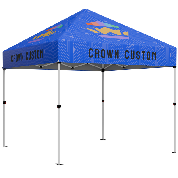 Custom Commercial Cross Peak 10x10 Canopy [MP100]
