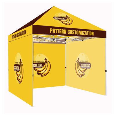 CROWN SHADES [M100SAL-CU] 10x10 Custom Tent – Complete Set with Frame & Canopy