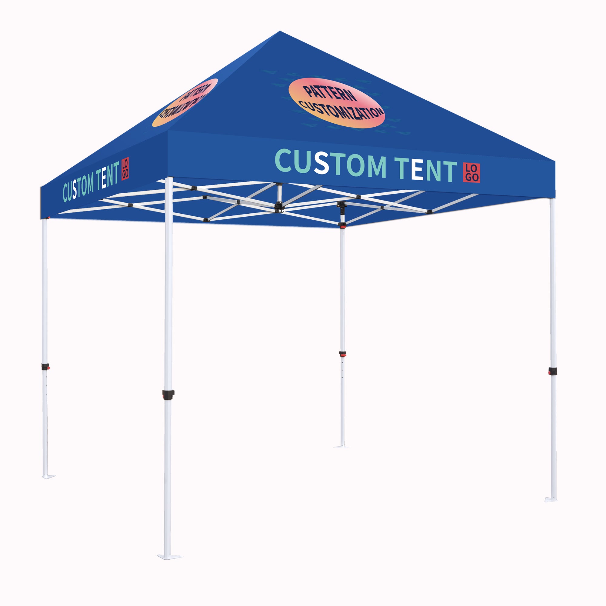 CROWN SHADES [M100SAL-CU] 10x10 Custom Tent – Complete Set with Frame & Canopy