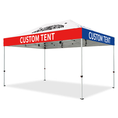 CROWN SHADES [M100SAL-CU] 10x10 Custom Tent – Complete Set with Frame & Canopy