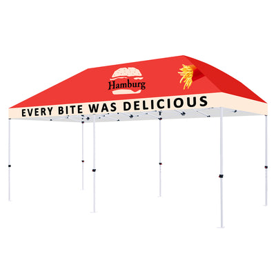 CROWN SHADES [M100SAL-CU] 10x10 Custom Tent – Complete Set with Frame & Canopy