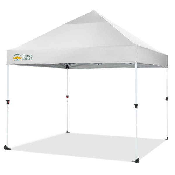 8x8 Commercial Pop Up Canopy with 4" Wheels