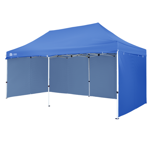 10x20 Commercial Pop Up Canopy Heavy Duty Tent with 4 Sidewalls
