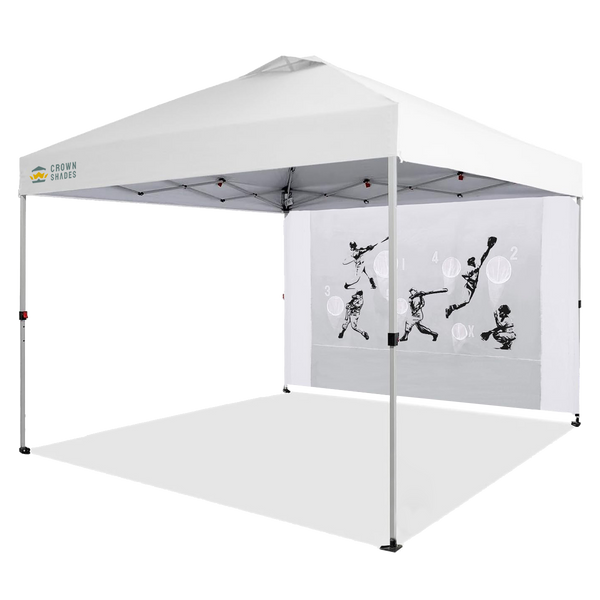 10x10 Pop Up Canopy with Game Netting