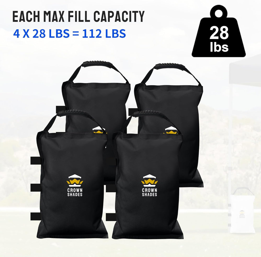 Sacs de sable pour pieds de tonnelle 112 sacs de sable pour poids